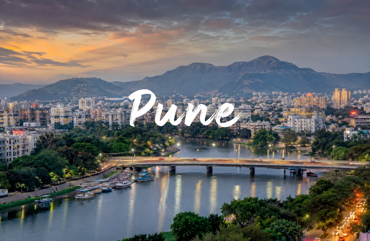 Pune, India skyline