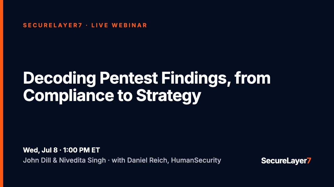 From Compliance to Strategy webinar, Jul 8 1pm ET